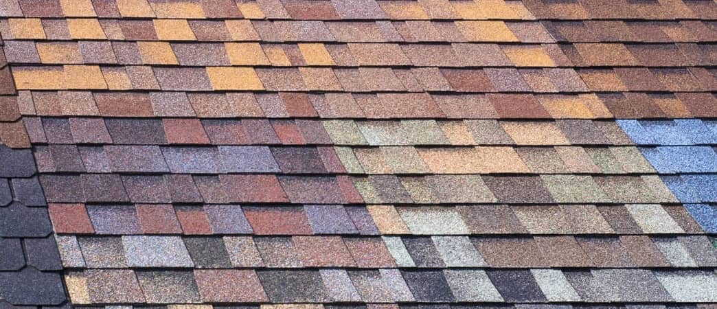 shingle material and color selection